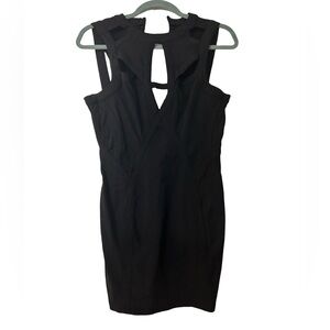 Nameless Black Cutout Bodycon Mini Dress Size S
